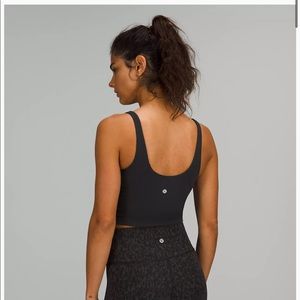 lulu lemon black align tank